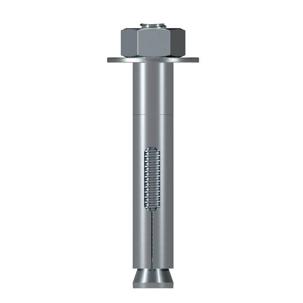 Simpson Strong-Tie Sleeve-All 1/2 in. x 3 in. Hex Head Zinc-Plated Sleeve Anchor (25-Pack)