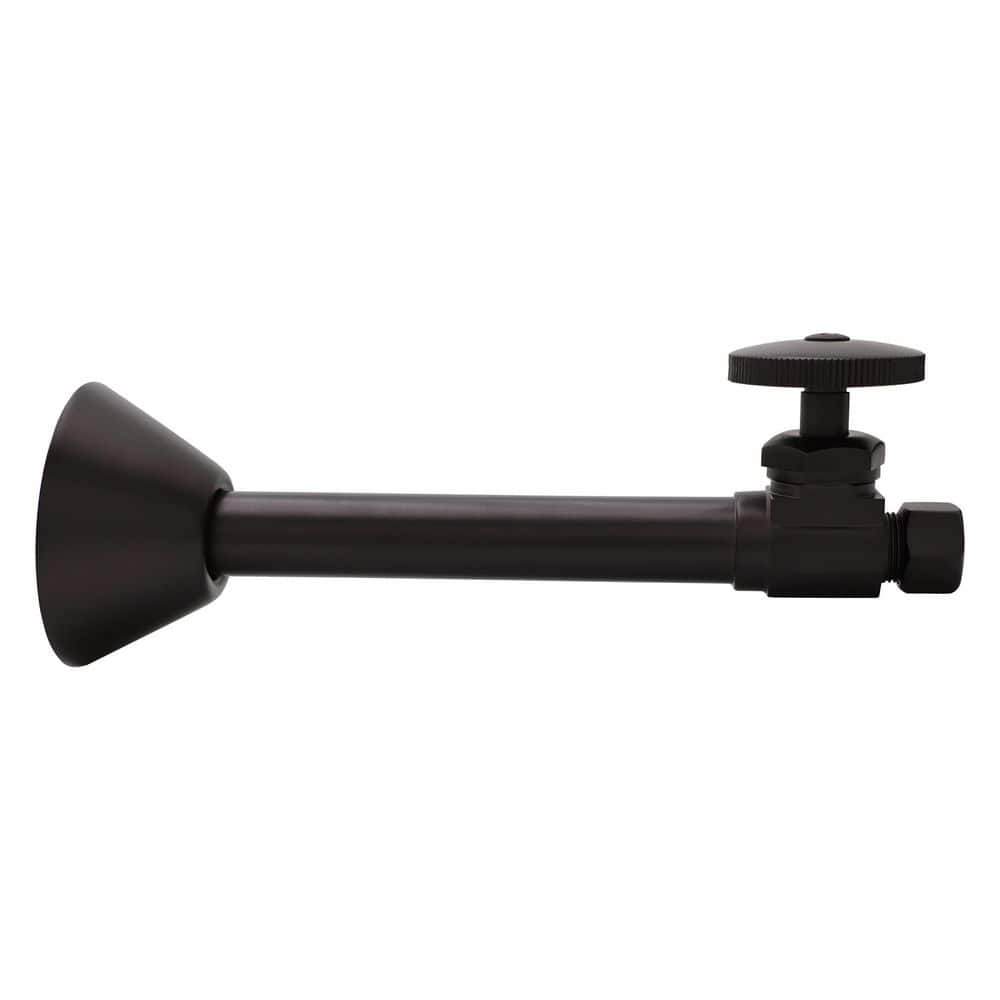 1/2 in. Copper Sweat x 3/8 in. O. D. Compression Outlet Angle Stop in Oil Rubbed Bronze price history on PriceWatchPro