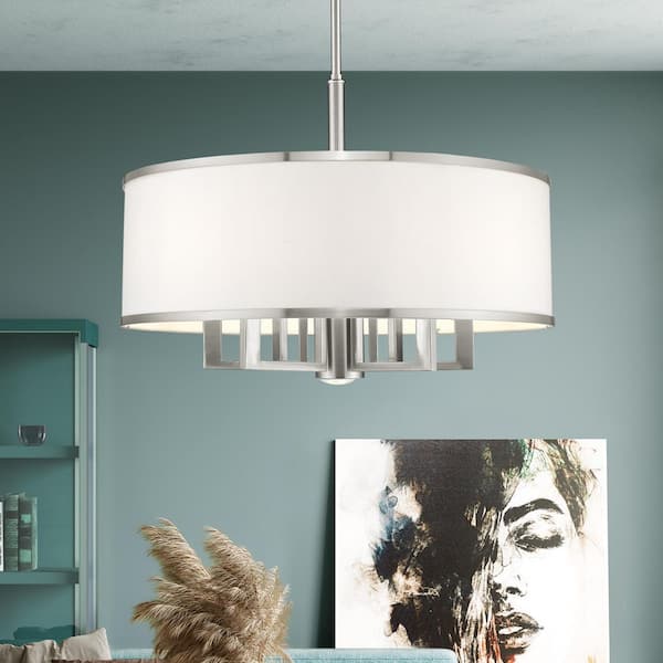 AVIANCE LIGHTING Armitage 7 Light Brushed Nickel Chandelier