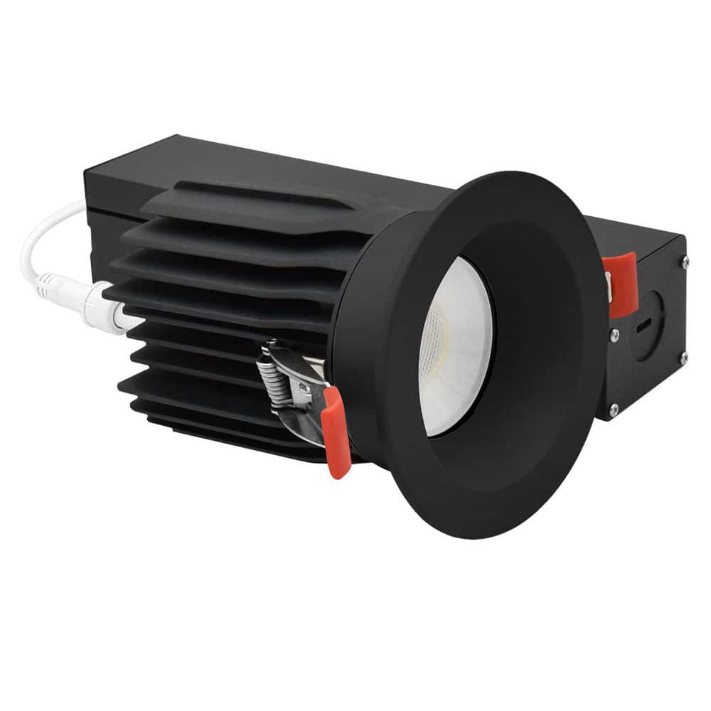 3 In. Integrated LED Regressed Light with Round Black Trim, 5CCT, CRI90, 15/20W 1450/2100LM Dimmable 38° Beam, Wet Rated price history on PriceWatchPro