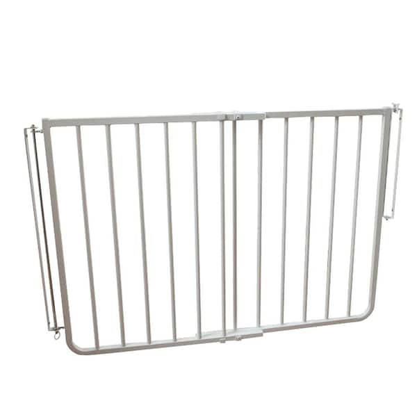Cardinal Gates 30 in. H x 27 in. to 42.5 in. W x 2 in. D Stairway Special Outdoor Safety Gate in White