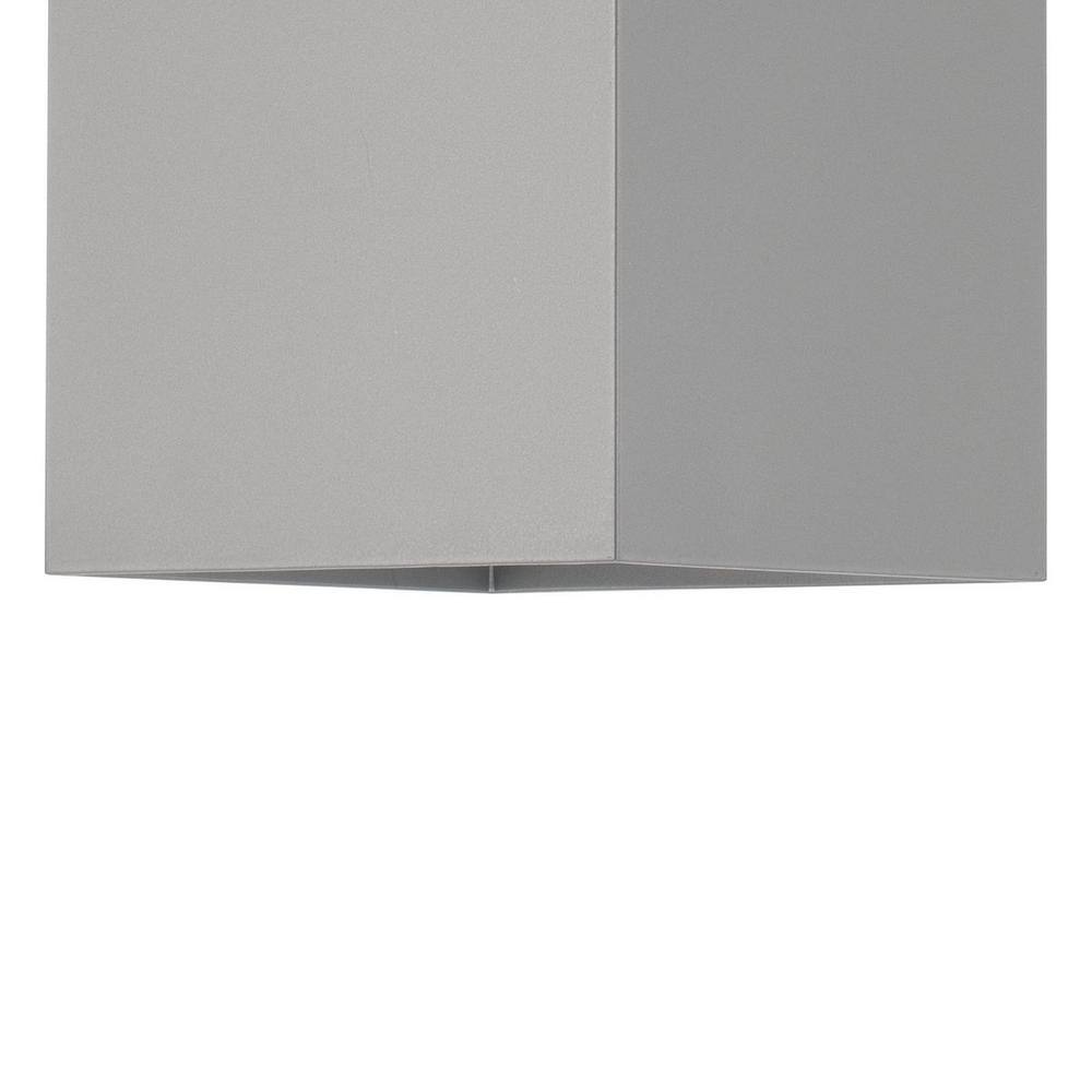 White 18" Dimmable LED Outdoor Wall Sconce