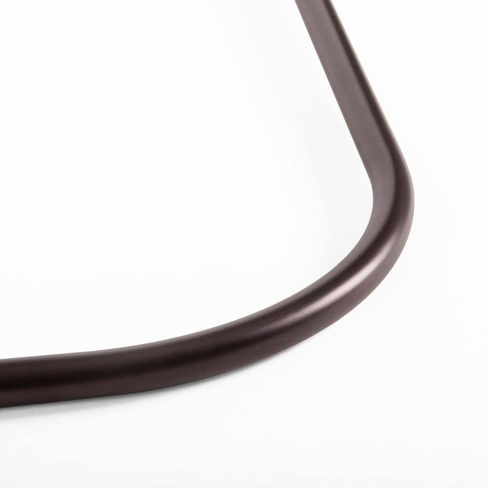 Oil-Rubbed Bronze L-Shaped Wall Mounted Shower Curtain Rod