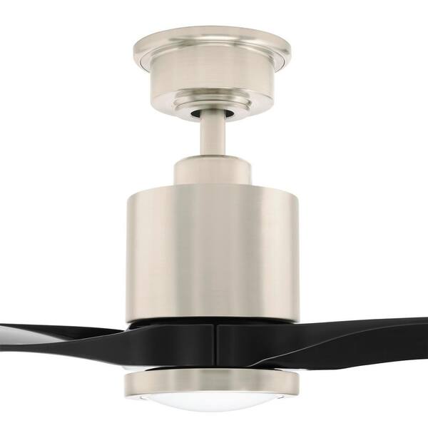 LED Brushed Nickel Ceiling Fan by Home Decorators Collection Triplex 60 in 