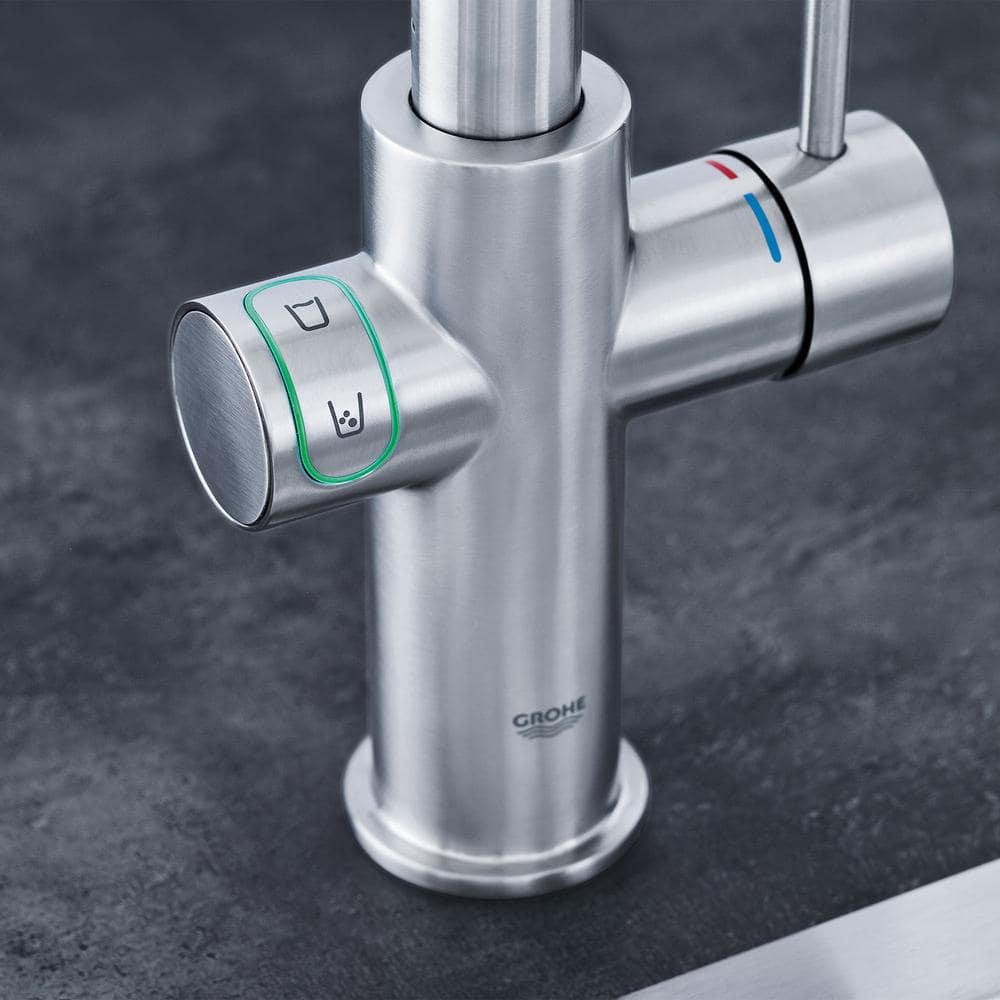 Stainless Steel Modern Deck Mounted Cold Water Dispenser Faucet