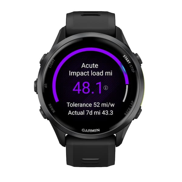 Garmin Forerunner 970 Running Smartwatch in Carbon Gray/Black