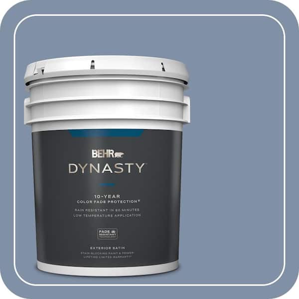 BEHR DYNASTY 5 gal. #MQ5-16 Montage Satin Enamel Exterior Stain-Blocking Paint & Primer
