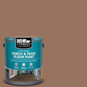 1 gal. #MS-12 Rio Bravo Gloss Enamel Interior/Exterior Porch and Patio Floor Paint