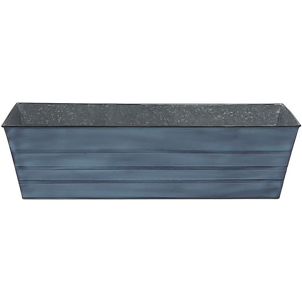 C-21C Plated Flower Box, Window Flowerbox Planter, Large, Copper
