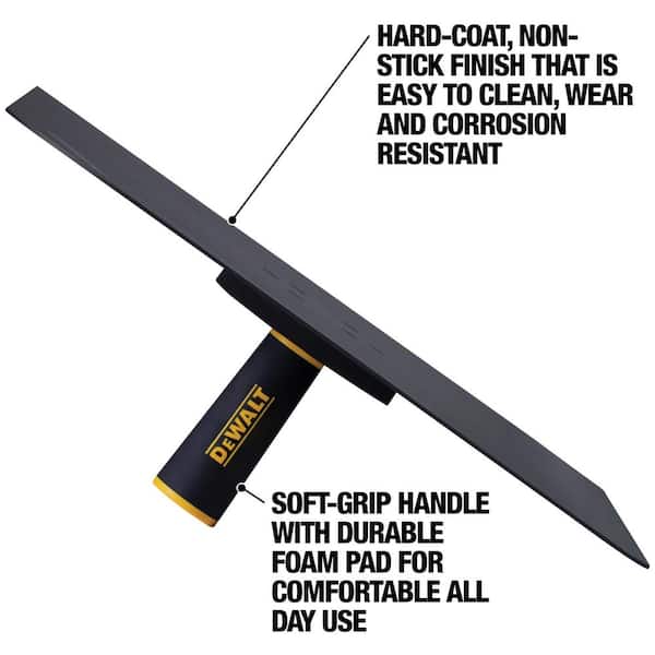 DEWALT 16 in. Drywall Finishing Hawk with Soft Grip Handle