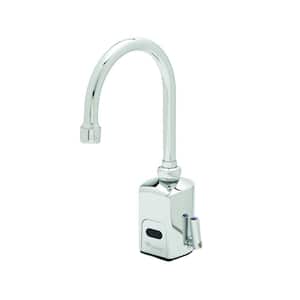 Sensor Touchless Faucet (Bathroom) Single Hole with Plug in Polished Chrome Plated Brass