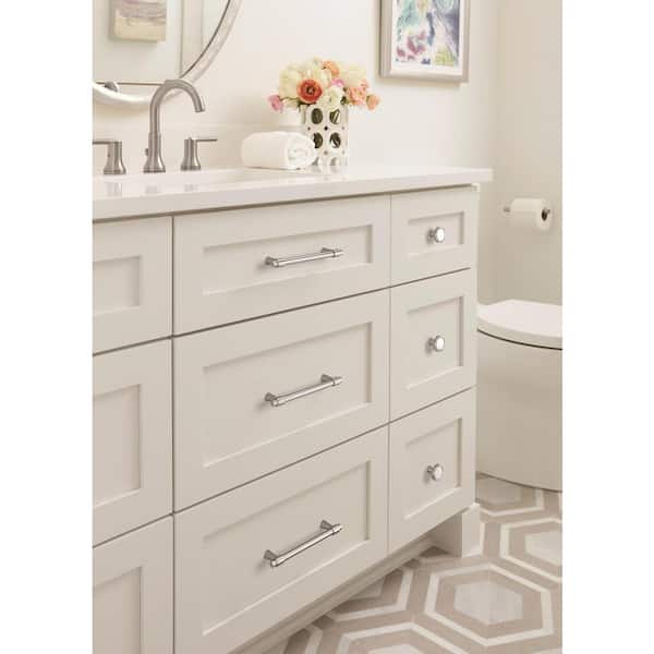 Destine 5-1/16 in. (128mm) Modern Polished Chrome Bar Cabinet Pull