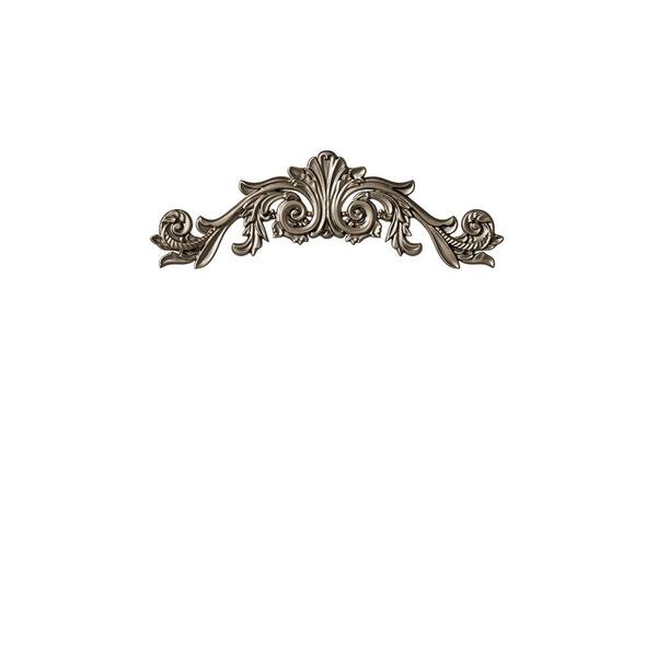 XRAMFY 26 in. W x 41 in. H Arched Bronze Aluminum Alloy