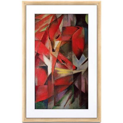Canvas II 27 in. Digital Art and Photo Frame in Birch