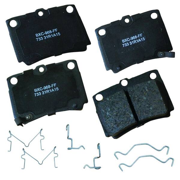 ACDelco 17D1064M Professional Set Pastiglie Freno Anteriori Semi-Metalliche – Omologate SAE J2784, Riduzione Rumore