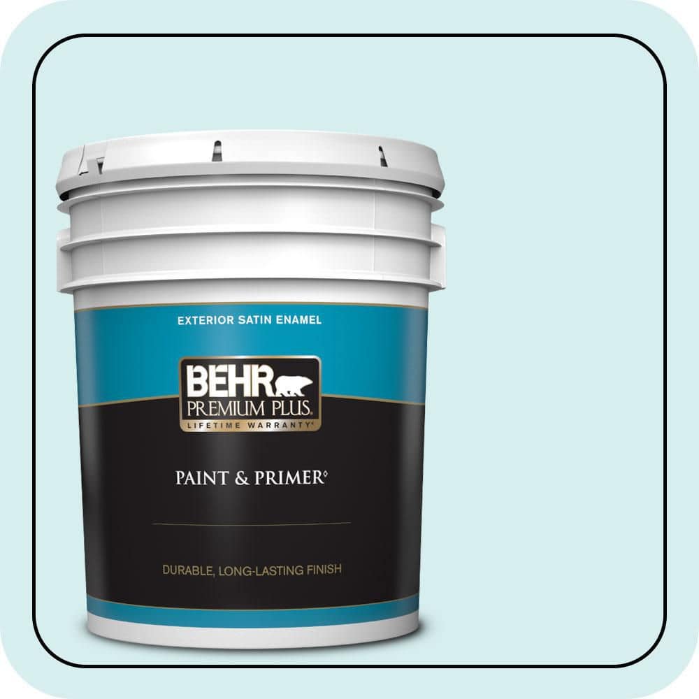 5 gal. #520A-1 Lakeside Mist Satin Enamel Exterior Paint & Primer price history on PriceWatchPro