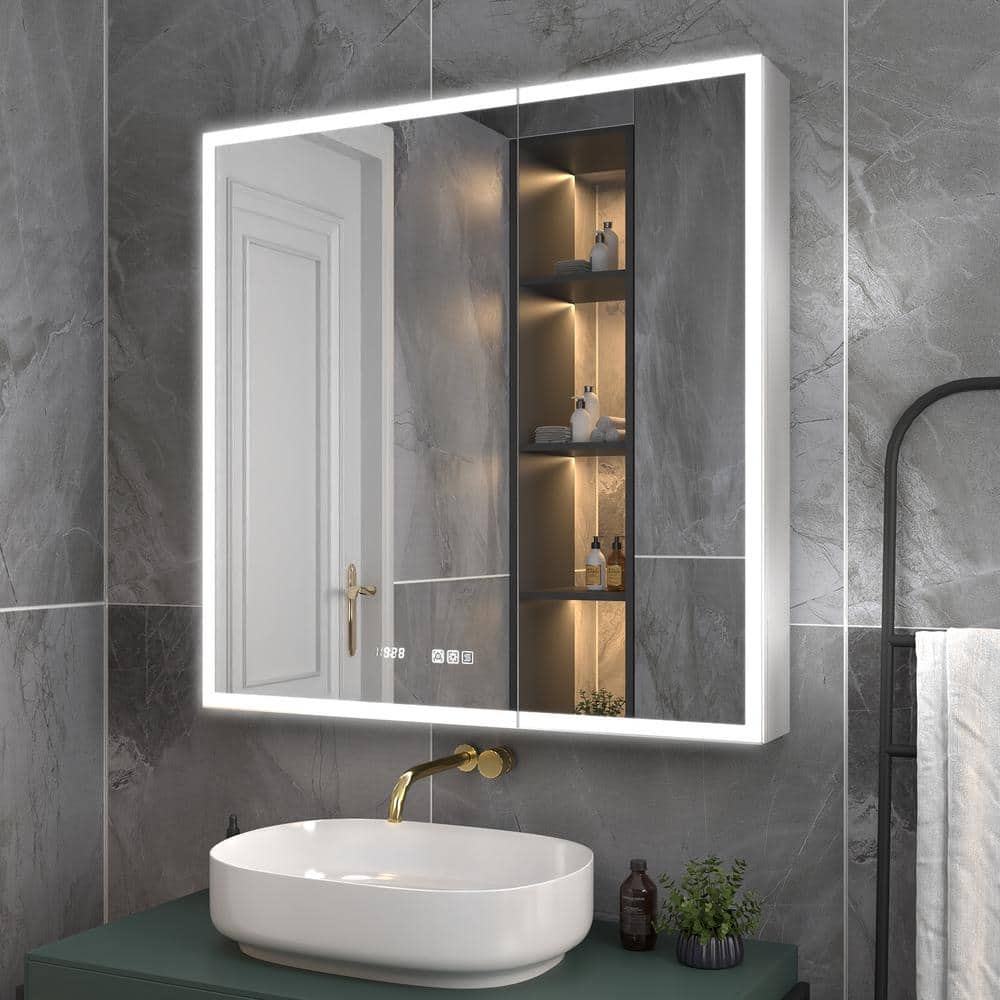 ExBrite 36 in. W x 36 in. H Rectangular Silver Aluminum ExBrite 36 in. W x 36 in. H Rectangular Silver Aluminum