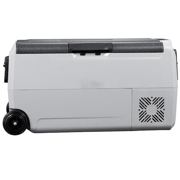 BougeRV Compressor Cool Box 12 V, 35 Litre Car Cool Box (Double