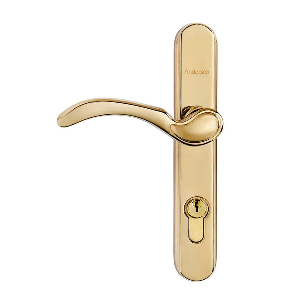 3000 and 4000 Series Brass Traditional Storm Door Handle Set