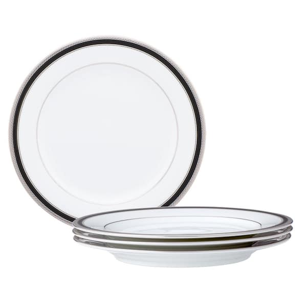 Noritake Austin Platinum 6.25 in. (White) Porcelain Bread and Butter