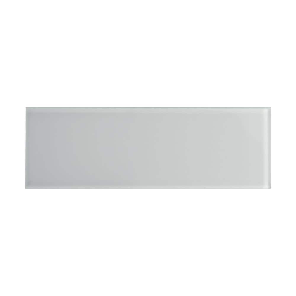 Subway True Gray 3 in. x 9 in. Glass Tile Sample price history on PriceWatchPro