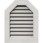Ekena Millwork 30-Inches X 18-Inches Off-white Rectangle PVC Gable Vent Non Functional W 3 1 2 In W X 1 In P Standard Frame