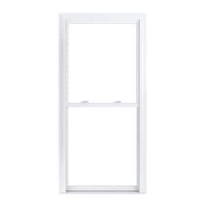 29.75 in. x 61.25 in. 70 Pro Series White Double Hung Low-E Argon Glass Vinyl Replacement Window, Screen Incl