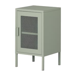 Swede Sage Green 15 in. Nightstand