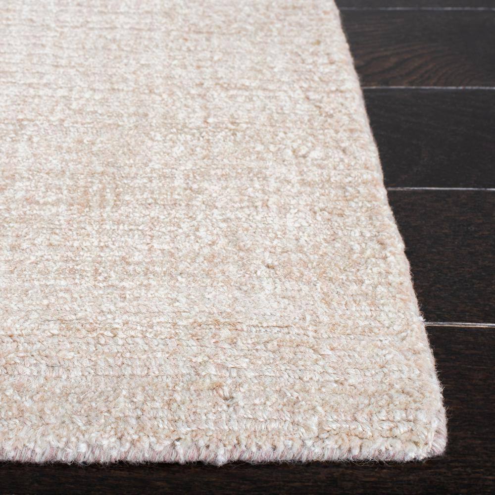 Hand-Knotted Artisan Red Jute 5'x8' Non-Slip Area Rug