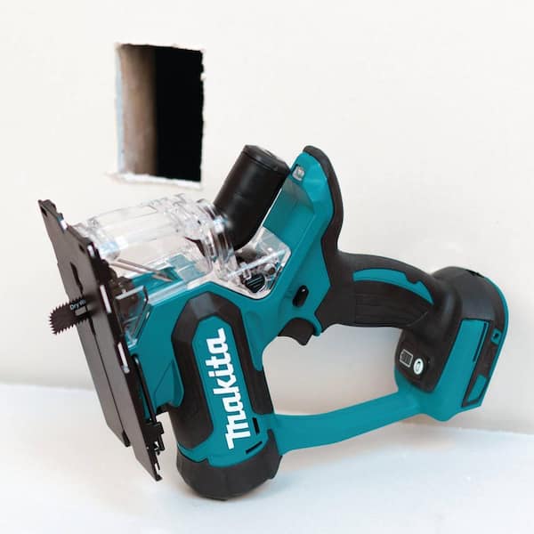 Makita 18V LXT Lithium-Ion Cordless Cut-Out Tool with bonus 1/8 in. Spiral  Cut Out Bit Drywall Guide Tips (10-Pack) XOC01Z-193452-3 - The Home Depot