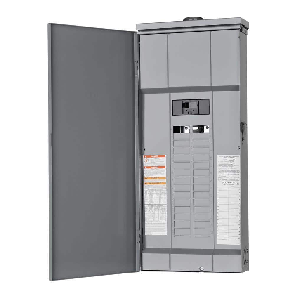 Homeline 200 Amp 30-Space 60-Circuit Outdoor Main Breaker Plug-On Neutral Load Center price history on PriceWatchPro
