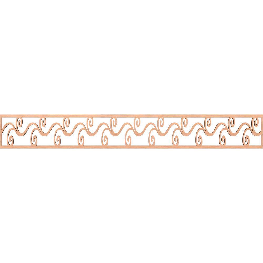 Tilden Fretwork 0.25 in. D x 46.5 in. W x 6 in. L Alder Wood Panel Moulding price history on PriceWatchPro