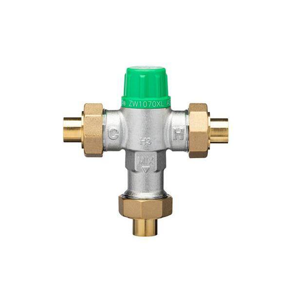 ウル Wilkins 1/2 in. ZW1070XL Aqua-Gard Thermostatic Mixing Valve with