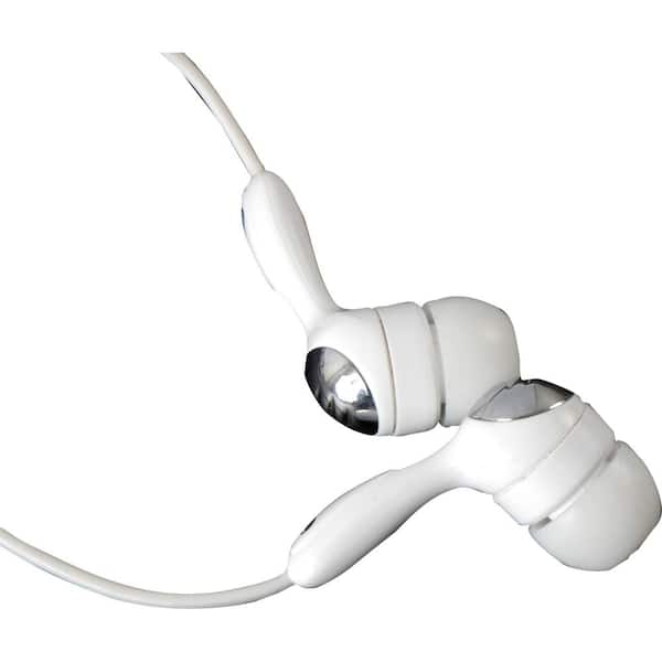 GE Earphones with Ear Buds - White