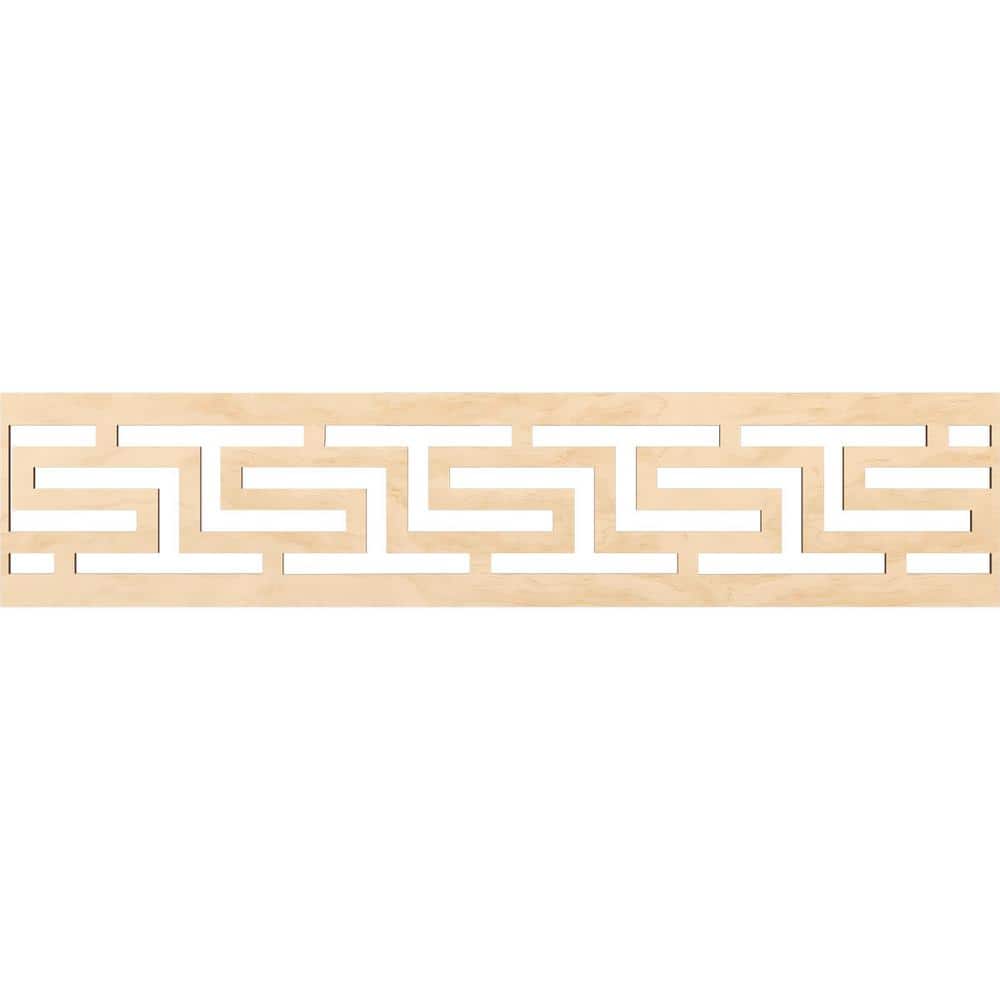 Tulum Fretwork 0.25 in. D x 46.75 in. W x 10 in. L Birch Wood Panel Moulding price history on PriceWatchPro