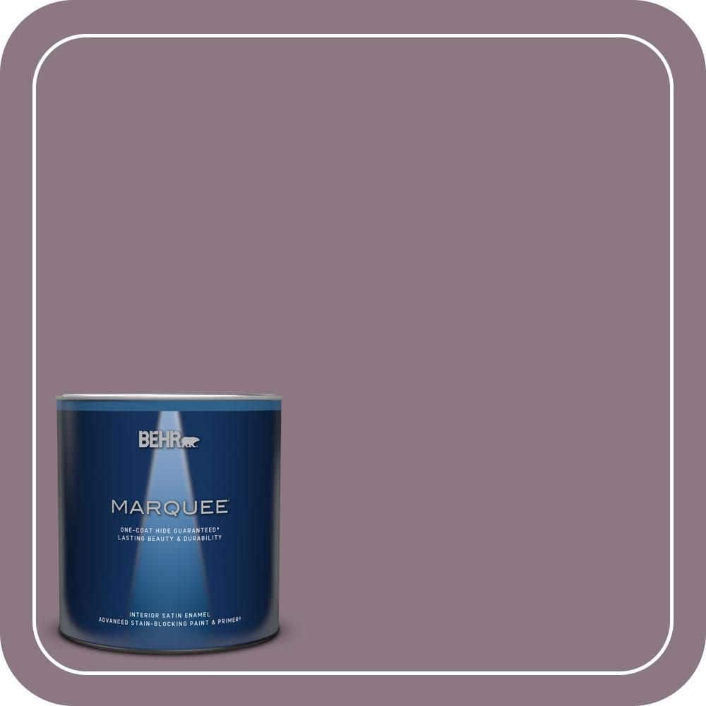 1 qt. #BNC-20 Purple Rubiate Satin Enamel Interior Paint & Primer price history on PriceWatchPro