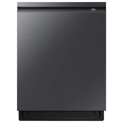 24 in. Black Stainless Steel Top Control Smart Tall Tub Dishwasher with StormWash+, 44dBA