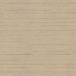 Mariquita Burgundy Fabric Non-pasted Paper Textured Wallpaper