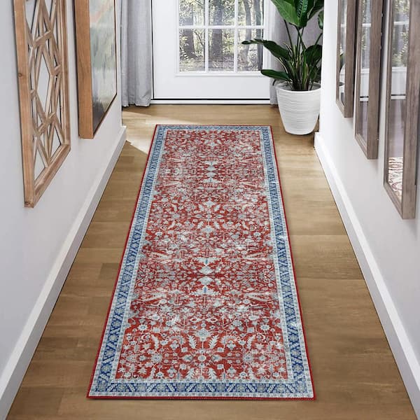 Persian Gray Hallway Carpet Runner