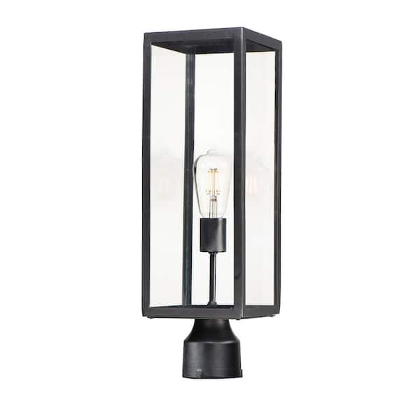 Maxim Lighting Catalina Hardwired Light Bronze 6x6 Deck Post Light Outdoor Pole/Post Lantern