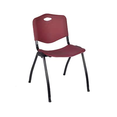 Heights Burgundy Stack Chair