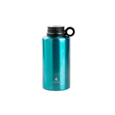 Liberty 24 oz. Aurora Panther Black Resuable Single Wall Aluminum Water  Bottle with Threaded Lid 2400601333STBLK - The Home Depot