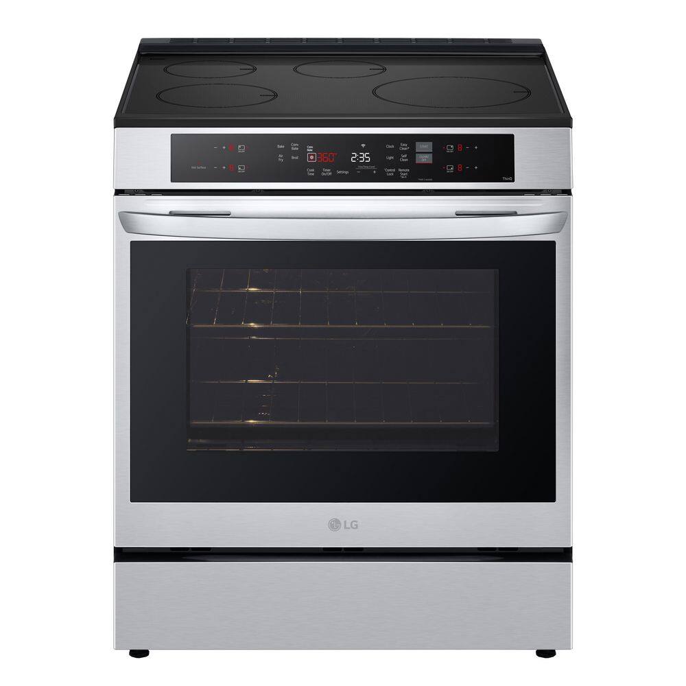 6.3 cu. ft. SMART Induction Slide-In Range in PrintProof Stainless Steel with Convection, EasyClean, and Air Fry Tray price history on PriceWatchPro