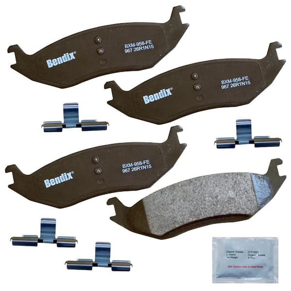 Bendix Premium Copper Free Disc Brake Pad Set 2007-2011 Lexus ES350