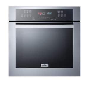 24 in. Single Electric Wall Oven in Stainless Steel