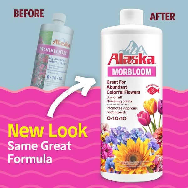 Alaska Morbloom 32 oz. (1 qt.) Liquid Flowering Plant Food