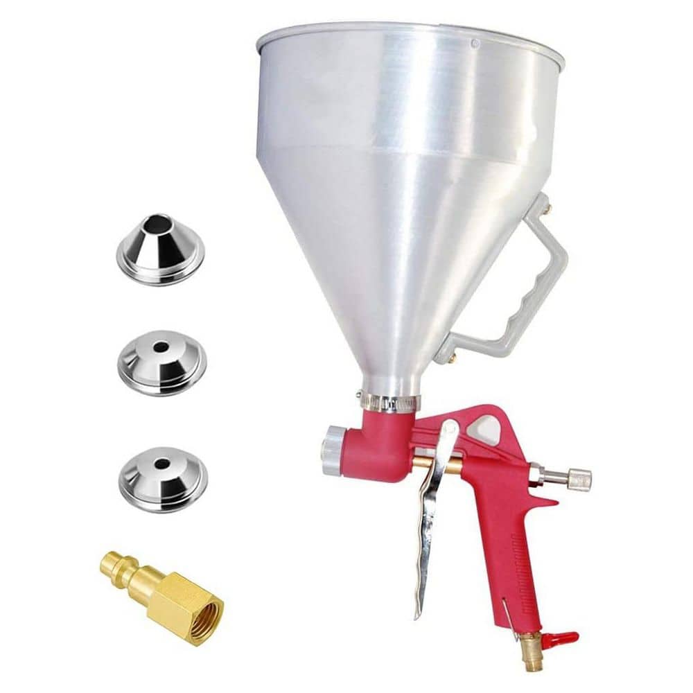 Texture Spray Unit 1.58 gal. Paint Texture Sprayer with 4 mm 6 mm 8 mm Nozzles, Aluminium ...