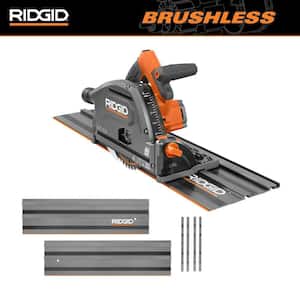 18V Brushless Cordless Track Saw (Tool Only) with (2) 55 in. Tracks