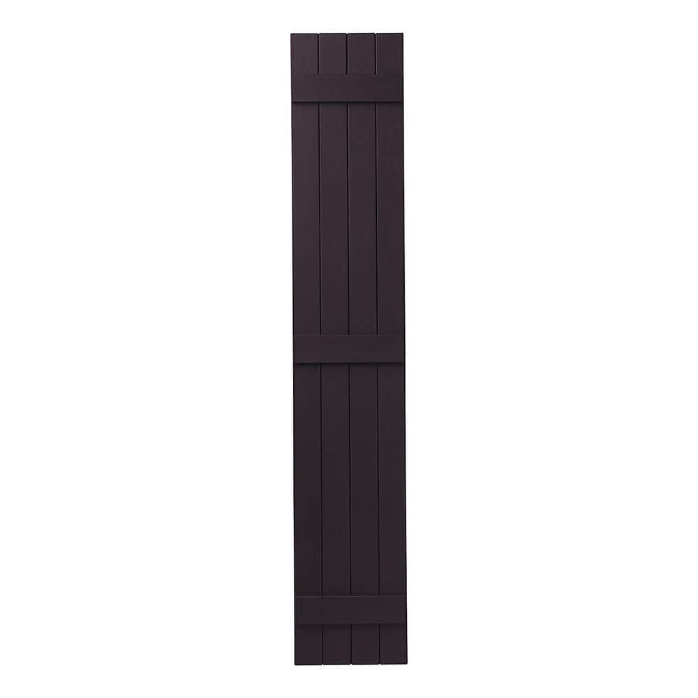 Ply Gem 15 In. X 71 In. Polypropylene 4-Board Closed Board And Batten ...