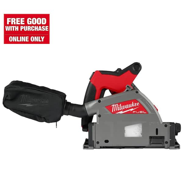 Milwaukee M18 FUEL 18V Lithium-Ion Cordless Brushless 6-1/2 in. Plunge Cut Track Saw (Tool-Only)